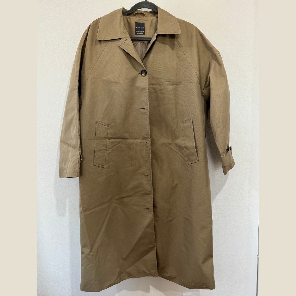 Primark Khaki Long Trench Coat